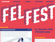 Tablet Screenshot of felfest.cz